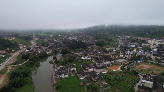 福建土楼漳州南靖云水谣景区云海航拍