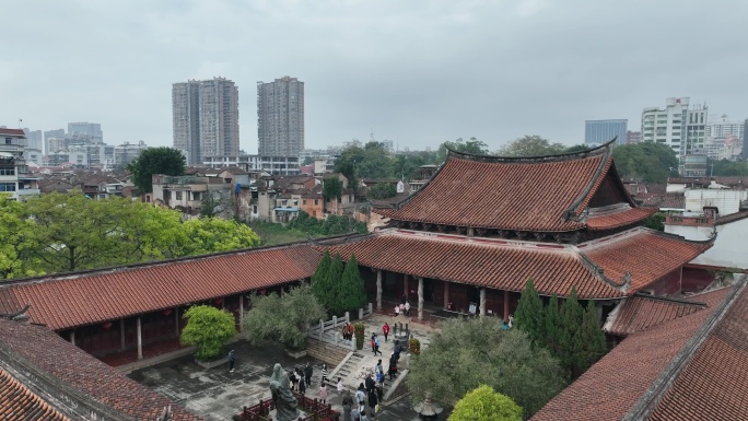 漳州古城文庙航拍
