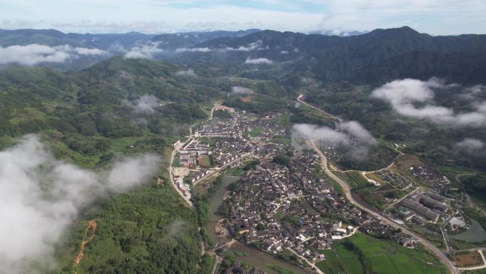 福建土楼漳州南靖云水谣景区云海航拍