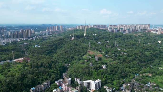 泸州 电视塔 报恩塔 东门口 摩尔国际酒