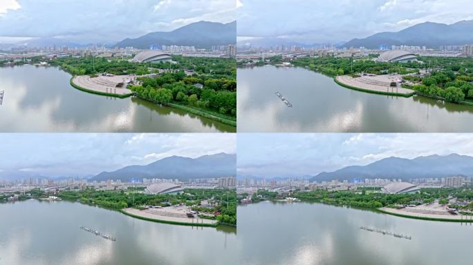 【4K】台州临海灵湖航拍