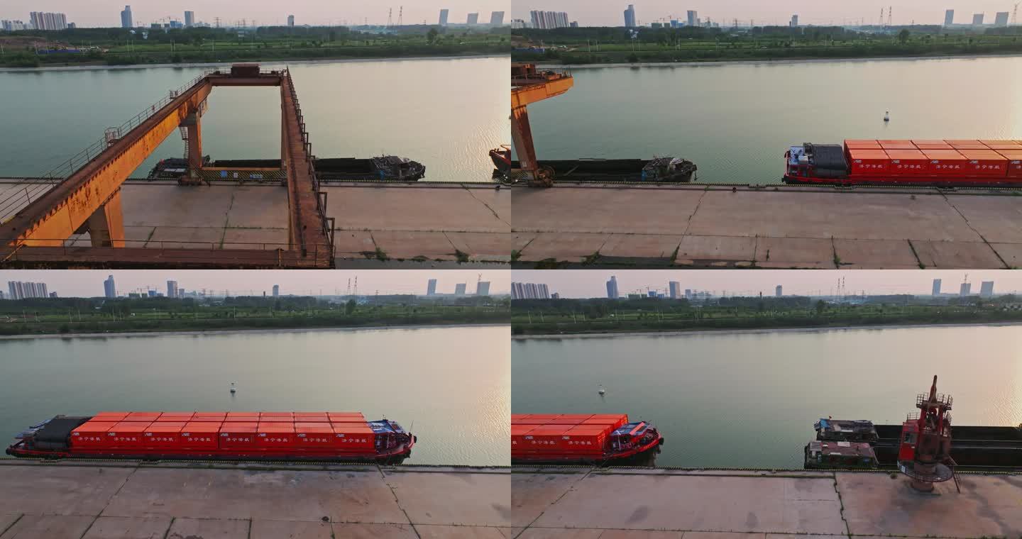 京杭运河之都河道运输