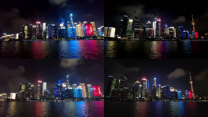 上海夜晚延时视频