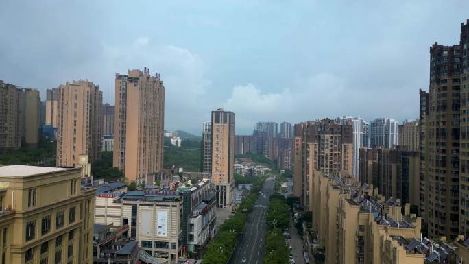 攀枝花市 地标 攀枝花公园 体育场 中心