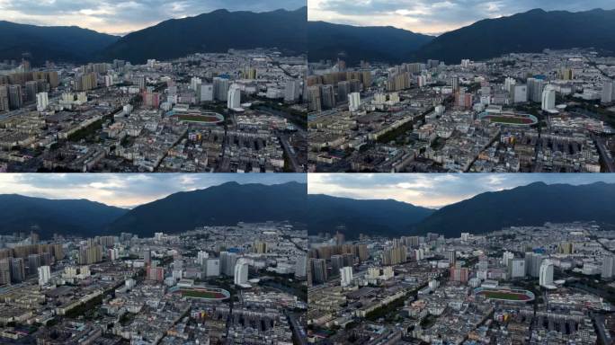 大理 地标 洱海公园  明珠广场 奥体中