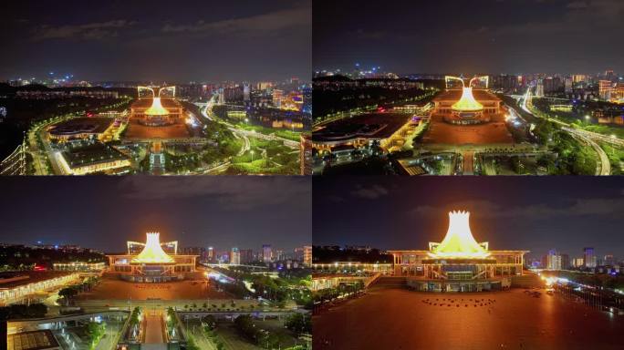 航拍中国南宁国际会展中心