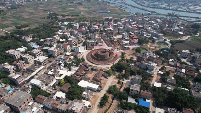 福建土楼圆形土楼锦江楼