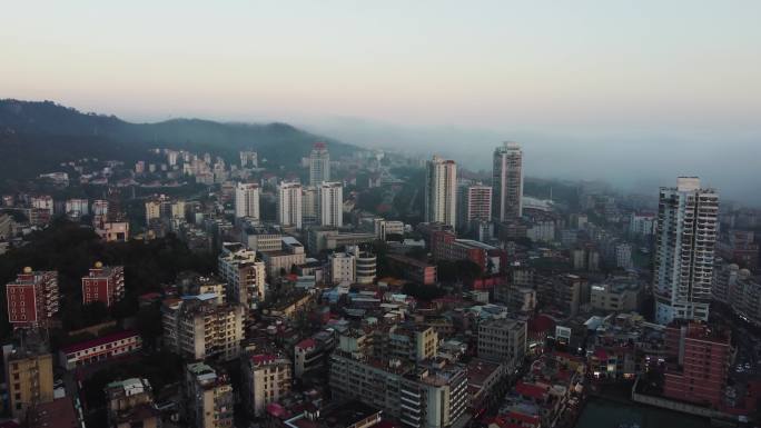 福建厦门沙坡尾航拍