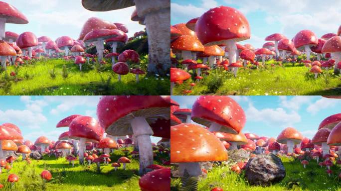 梦幻童话蘑菇02