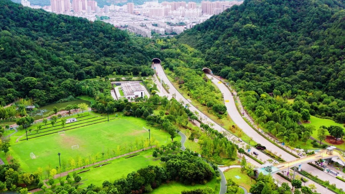 浙江台州，路桥区，中央山公园