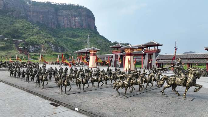 广西北流铜石岭兵马阵航拍10