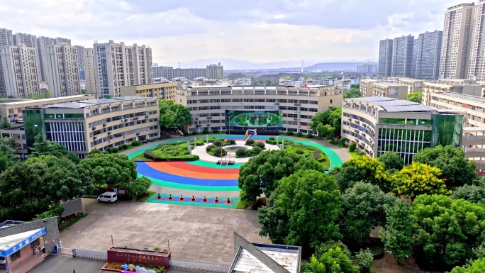 【4K】嵊州爱德外国语学校航拍