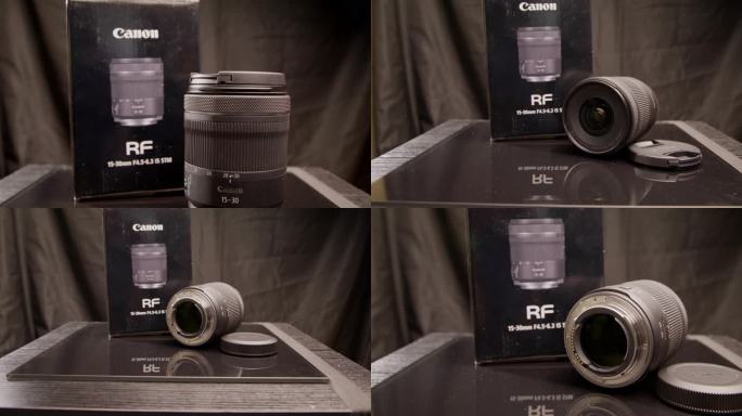 佳能rf镜头15-30mm变焦展品实物