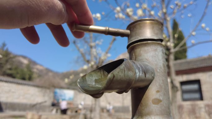 水龙头流水 空镜