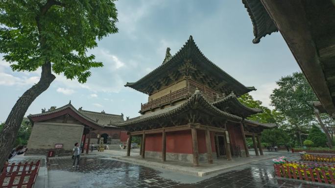 朔州崇福寺千佛阁古建特写