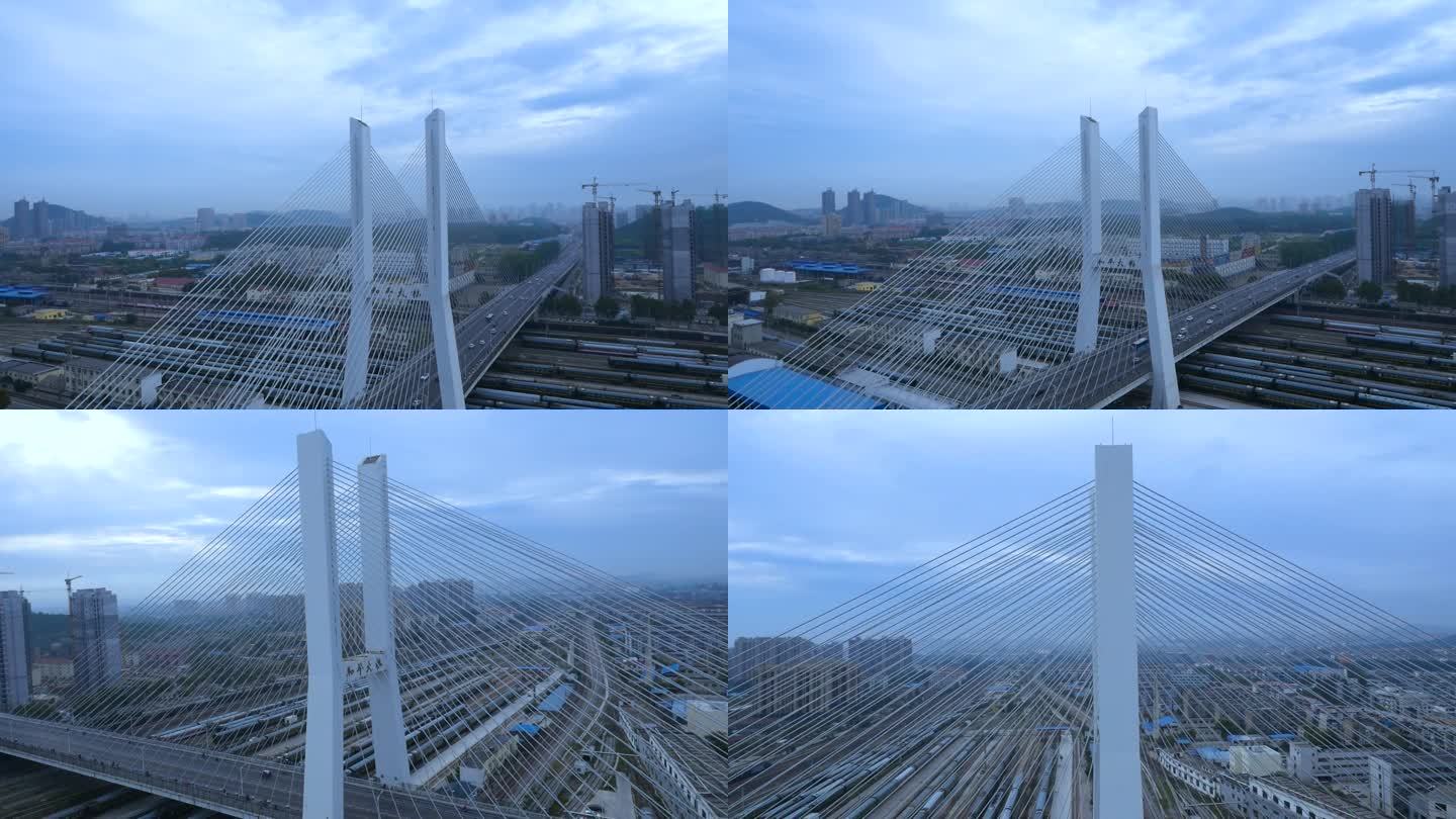 徐州和平大桥航拍