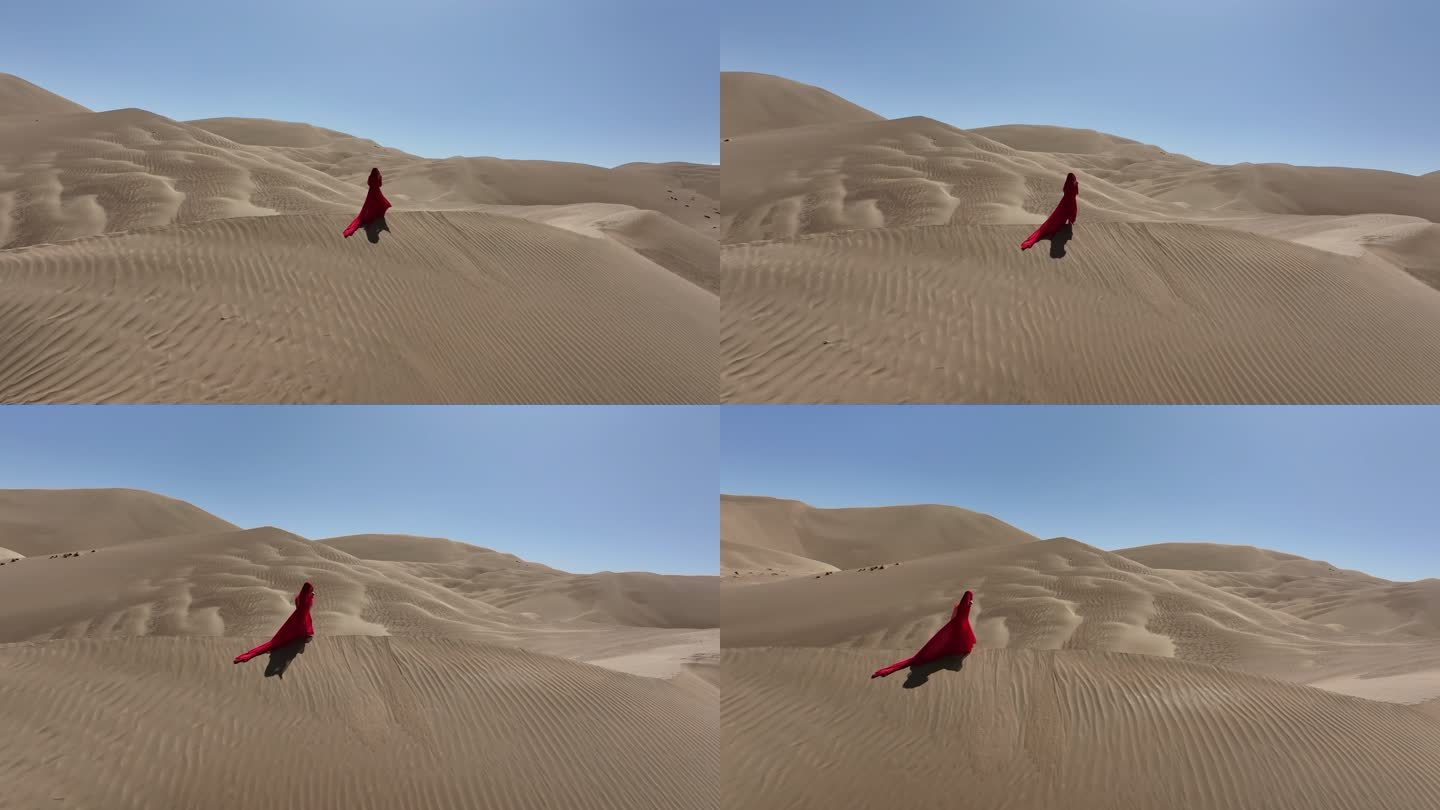 沙漠沙尘一带一路流沙沙石敦煌丝绸之路丝绸
