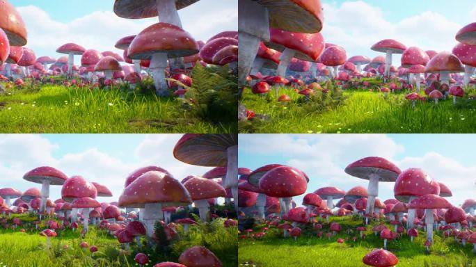 梦幻童话蘑菇01