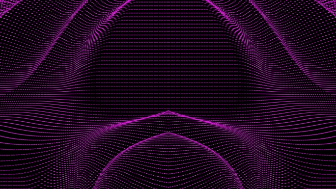 【4K时尚背景】发光粉紫点线光点浪漫暖场