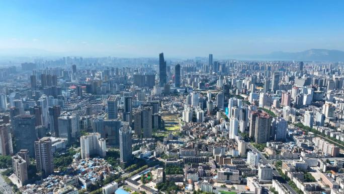 昆明城市地标建筑大景