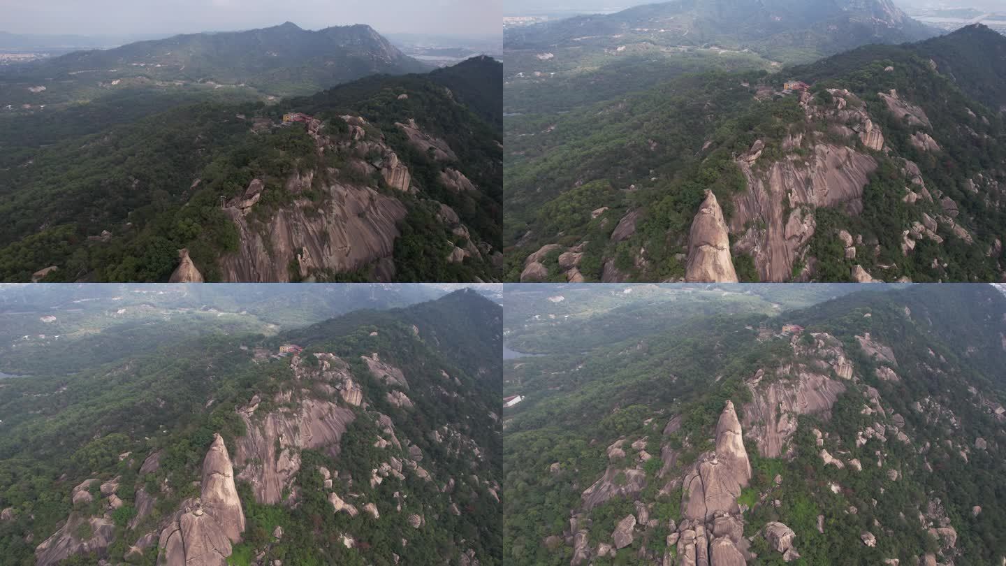 漳州云洞岩风景区风动石航拍