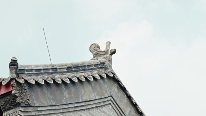 古风建筑房顶