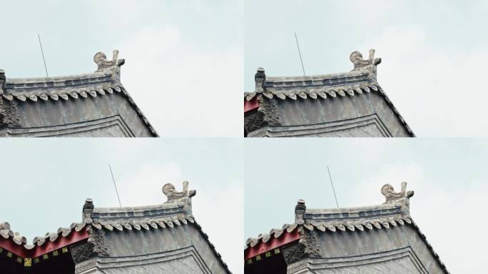 古风建筑房顶