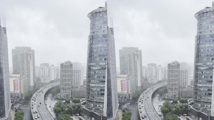 竖屏 上海高架 城市高架桥
