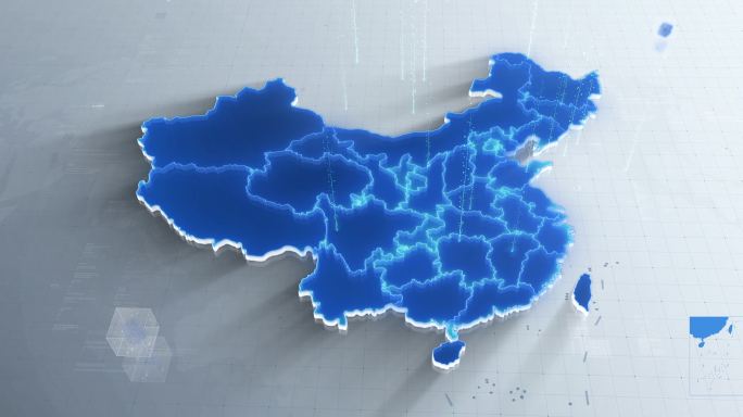 [原创]4K中国地图内蒙古发射覆盖全国