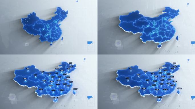 [原创]4K中国地图内蒙古发射覆盖全国