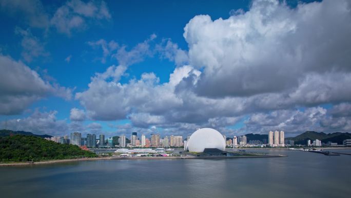 珠海日月贝歌剧院/珠海大剧院/大范围延时