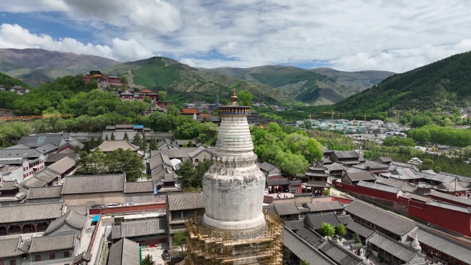 五台山白塔寺庙5