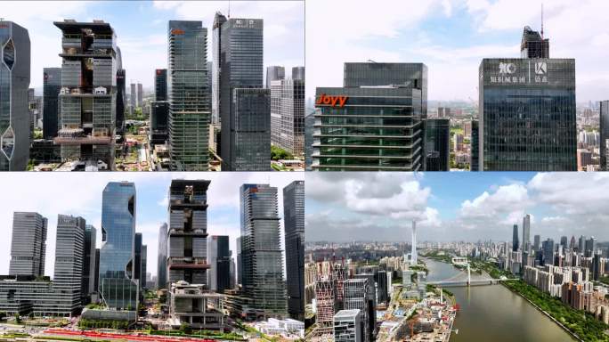 2023广州磨碟沙在建商业建筑群
