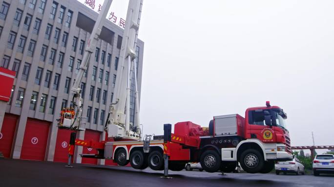 消防栓吸水供水登高车