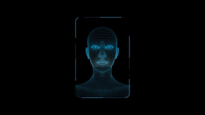 人脸识别 人脸扫描 三维人物扫描