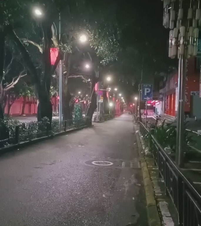 清晨的街道