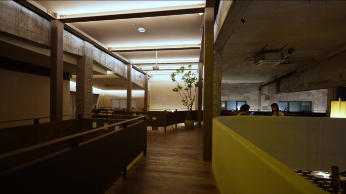 网红特色咖啡厅西餐厅环境空境头
