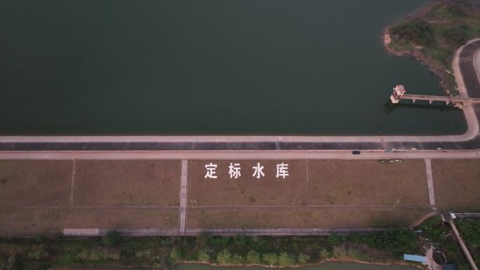 东盟经济开发区定标水库航拍3