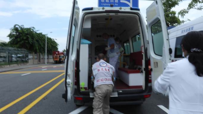 深圳120 急救车 救护车 航空急救