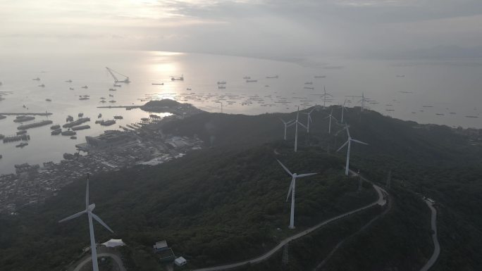 广东省阳江市海陵岛航拍