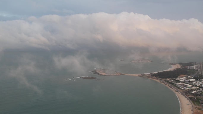 东山南门湾 双面海 心形海