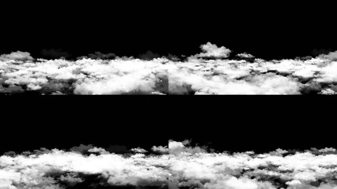 【原创】透明背景云层飘动视频素材2
