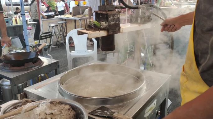 庙会小吃 苦荞面 荞面饸烙 饸烙面