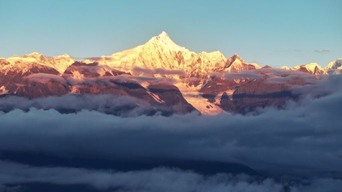 日照梅里金山延时合集