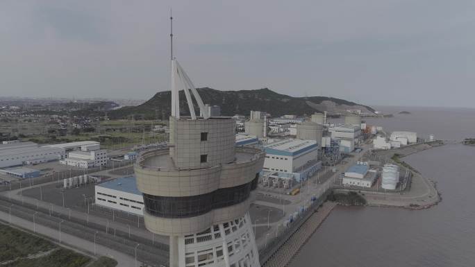 4K航拍秦山核电站