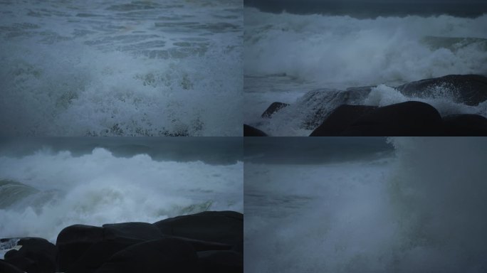 风暴海岸-高速摄影