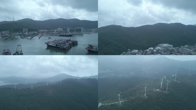 广东省阳江市海陵岛航拍