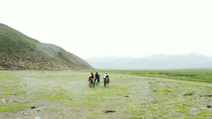 川藏线 旅游 大草原 牧民 骑马 放羊