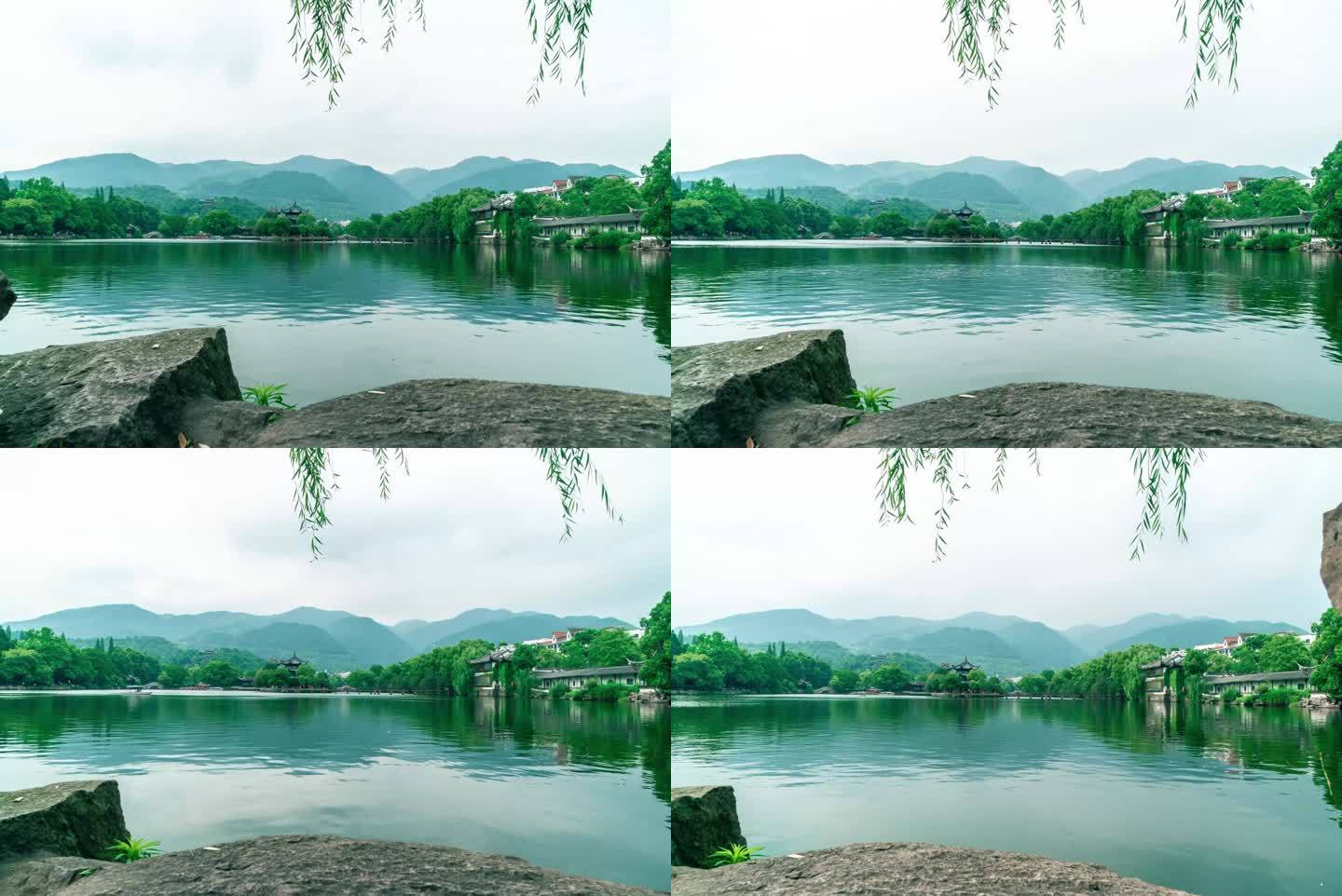 台州临海东湖湖面