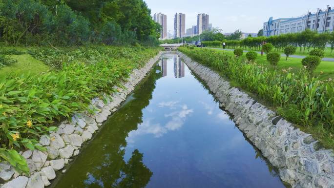 城镇河排明渠水渠改造治理